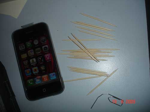 Como tirar o chip do Iphone