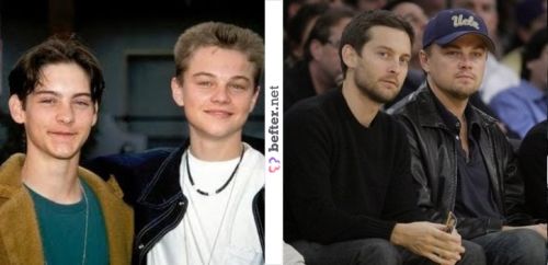 Leonardo DiCaprio e Tobey Maguire