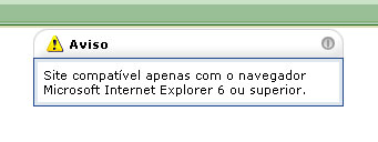 Site da ANATEL com restriÃ§Ã£o a Firefox