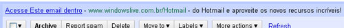 Gmail dentro do Gmail